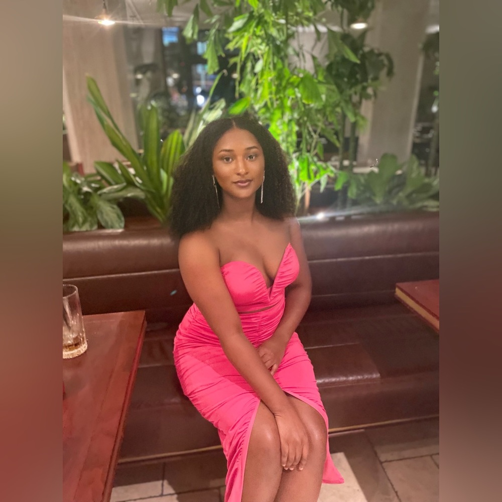 Bright Pink Dress